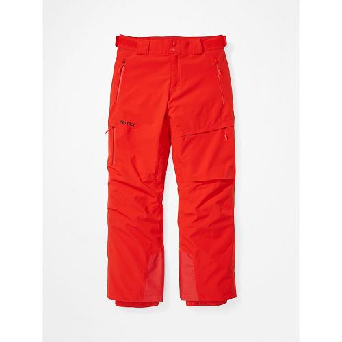 Marmot Ski Pants Red NZ - Layout Cargo Pants Mens NZ5921704